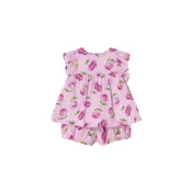 Mayoral Komplet top in hlače 1238 Roza Regular Fit