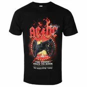 Metal majica moška AC-DC - FTATR 40th Flaming - ROCK OFF - ACDCTS96MB