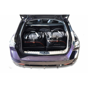 KJUST Komplet 5 kosov potovalnih torb SPORT za PEUGEOT 508 SW HYBRID PHEV 2019+
