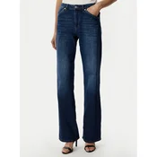 JOOP! Jeans hlače 263Dt32Eila 30104368 Mornarsko modra Wide Leg