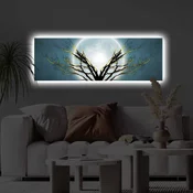 Opviq Slika na platnu sa LED osvetljenjem 30x90cm