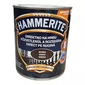 Boja za željezo hammerite efekt lak max smeda 0,75 l