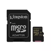 KINGSTON SD mikro kartica SDCA10 64GB
