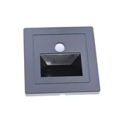 LED svetiljka za stepenište sa senzorom pokreta i sumraka LED/3W/230V 6000K crna