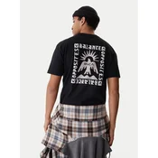 RVCA Majica Las Cruces EVYZT00279 Črna Regular Fit