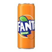 Fanta Orange Gazirani sok, 0.33L