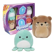 Squishmallow Plišana igracka morska stvorenja, 5 cm, set 6 komada