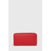 Kožni novcanik Answear Lab za žene, boja: crvena