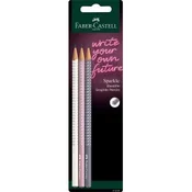 SVINČNIK GRAFITNI FABER-CASTEL SET SPARKLE 3/1