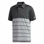 Adidas Ultimate365 Heathered Block Polo Carbon S