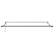Nadstrešnica Šareni 400 × 300 cm Poliester i metal