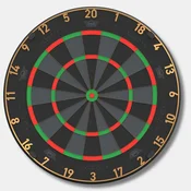 BULLS NL. | Advantage - Crna | Steel dart board