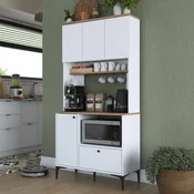 Hanah Home višenamenski ormaric JE202, 90,2 cm, orah / beli
