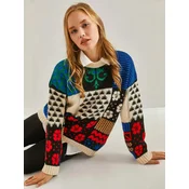 Bianco Lucci Pulover Pullover slonovina