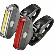 EMOS P3922 LED svetilka za kolo COB, SET sprednja+zadnja