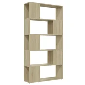 Vidaxl Knjižna omara za razdelitev prostora 80x24x155 cm