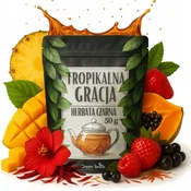 shumee Črni čaj TROPICAL GRACE 50 g ANANAS PAPAJA MANGO ŽAFRAN JAGODA