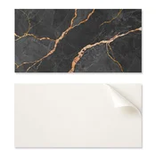 Samolepilna vinilna talna obloga z grafiko za kuhinjo 100x50 cm Elegantni marmor z žilami