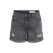 Noisy may Kavbojke NMSMILEY siv denim