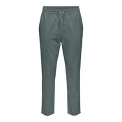 Only & Sons Hlače Live Crop  temno zelena