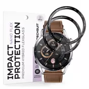 2-Pack zaščitnih folij 3D Full Body Techsuit Nano Flex za Huawei Watch GT 3 46mm