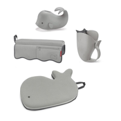 Bath set Moby Gray