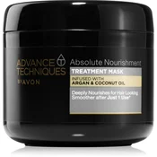 Avon Advance Techniques Absolute Nourishment globinsko hranilna maska z arganovim oljem 375 ml