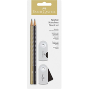 Faber-Castell grafični svinčnik Sparkle BC 2018 zlat/črn
