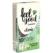 feelgood «classic classic transparent, vegan condoms 10 pcs
