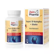 Super B-kompleks + Biotin, 90 kapsul