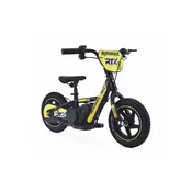 Beneo Otroški električni poganjalec RIRIBIKE RTX3 24V (12), rumen, Litijeva baterija, 100W motor, Disk zavora, Nastavljiv mehak PU sedež