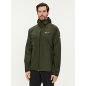 Salewa Dežna jakna Puez 28615 Zelena Regular Fit