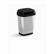 Kis Dvojni pomični koš S - 10 litrov, jeklo