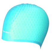 shumee Silikonska kapa Aqua Sport za čop, mint, za dolge lase AS1269