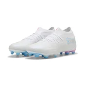 PUMA FUTURE 9 ULTIMATE WHITE FG Football Boots Unisex, Sports, White/Luminous Blue/Luminous Pink, 40.5