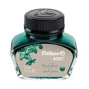 Tinta za nalivpero Pelikan 4001 30ml, bočica, tamno zelena