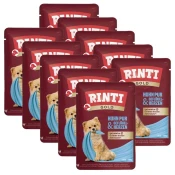 Konzerva RINTI GOLD PUR piletina & peradna srca 10 x 100 g