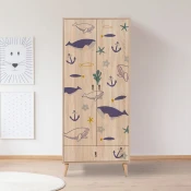 Hanah Home Garderoba City, 80x190x45 cm, Hrast