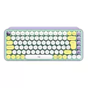 LOGITECH Bežicna tastatura Pop Keys with Emoji Daydream mint