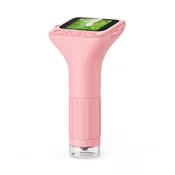 INF Ročni digitalni mikroskop 1080P 2.0” IPS 50-1000X z 8 LED Pink, (5000290868)