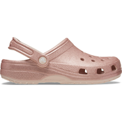 Crocs CLASSIC GLITTER CLOG, natikači ž.poletje, roza 205942