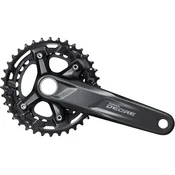 Ročice Shimano Deore FC-M5100 2x11 36x26z 175mm boost črne originalno pakiranje