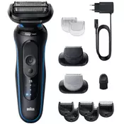 Braun Series 5 52-B1650s električni brivnik za telo in obraz 1 kos