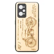 shumee Leseno ohišje za Realme GT 2/GT Neo 2/GT Neo 3T, harley patent, aniogre