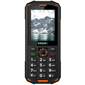 EVOLVEO mobilni telefon StrongPhone X5, Black/Orange