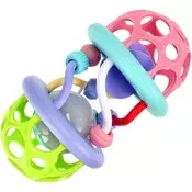 Bam-Bam Musical Rubber Crawling Ball aktivnostna igrača z melodijo 6m+ 1 kos