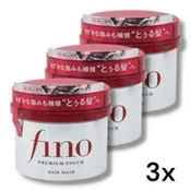 SHISEIDO FINO 3x Premium maska za lase Premium Touch Hair Mask (3 x 230 g)