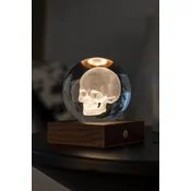 Led brezžična namizna svetilka Gingko Design Amber Crystal Light 9,5 x 8 cm
