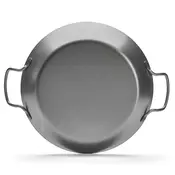 de Buyer Ponev z nelepljivim premazom 5113.32, CARBONE PLUS, steel, paella, two handles, 32 cm