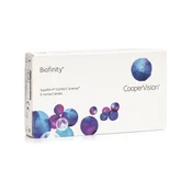 CooperVision Biofinity (6 leč) Dioptrija: 5.5, Ukrivljenost: 8.6, Premer: 14